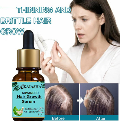 KAIASHA Advanced hair growth Light and non-sticky hair serum perfect for daily use(30 ml)