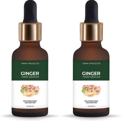 ARMMPRODUCTS Ginger Hair serum with Herbal Ingredients Hair Regrowth&Scalp Nourishment[pack2](30 ml)