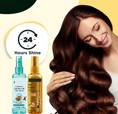 winry Frizz Control Complex Keratin Smooth Hair Serum(200 ml)