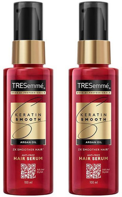 TRESemme Keratin Smooth Serum, 100 ml, Pack of 2(200 ml)