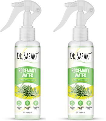 DR.SASAKI COMPLETE SKIN CARE Rosemary Water for Hair Growth & Scalp Care Pack of 2(200 ml)