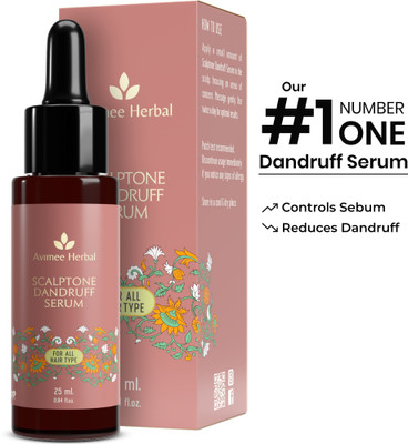 Avimee Herbal Scalptone Dandruff Serum | Enriched with Nilscurf & Hyaluronic Acid(25 ml)