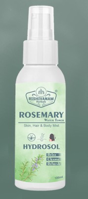 Rishivanam Herbals Organic Rosemary Water For Long Hair Damage Repair Spray (100 ml)(100 ml)