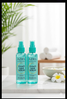 Aziel Professional Hair Care Serum – Growth & Shine Formula – Double Pack(200 ml)