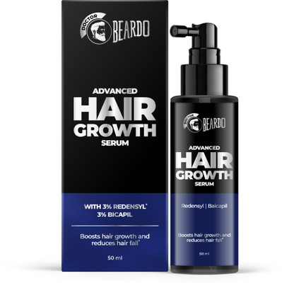 BEARDO Advanced Hair Growth Serum | Redensy Anagain & Bicapil | Reduce Hair Fall(50 ml)