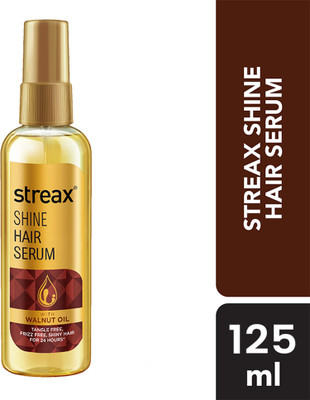 Streax Vitalized with Walnut Oil and Almond Oil For Dry and Frizzy Hair.(125 ml)
