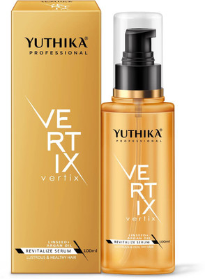 Yuthika Professional Vertix Revitalize Hair Serum with Linseed & Argan Oil For All Hair(100 ml)