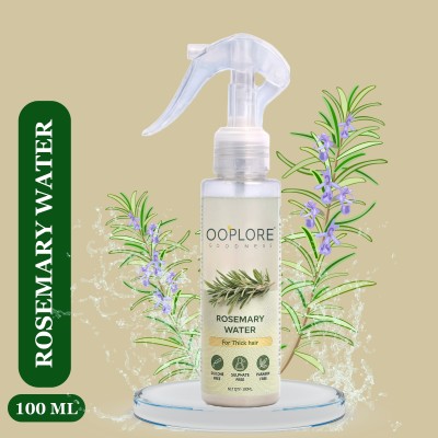 Ooplore Organic Rosemary water for Anti-Hair Fall Good hair Spray Men & Women(100 ml)