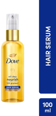 DOVE All Day Nourish + UV protect Hair Serum For All Hair Types With Bio Protein Care(100 ml)
