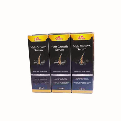 shineecosmetics Active hair growth serum | Retinol & Organic Oil blends | 30 ml each (Pack of 3)(90 ml)