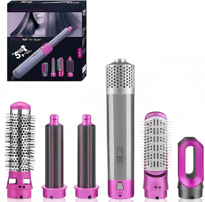 Dizosonic Lightweight Multi-Functional 5-in-1 Hair Styler for Women Hair Straightener(Grey)