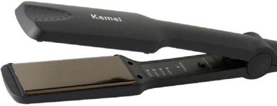 Kemei K-329 KM 329 Exclusive for Womens Hair Straightener(Black, Grey)