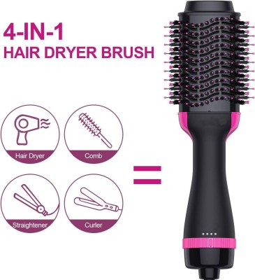 XENGVA One Step Hair Dryer and Volumizer Hot Air Brush 3 in1 Styling Brush Styler Brush Hair Dryer(1000 W, Multicolor)