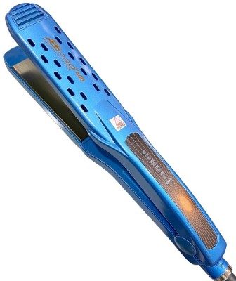 PROFESSIONAL FEEL Star ABS pro Hair Straightener Electric Machine Platinum Straightening 4X Damage Control MCH Titanium Plats Give Your Stylish Hair Straightening Hair Straightener(Blue)