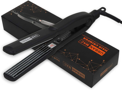 lanellie Micro Crimper Hair Straightener Styler, Black Hair Straightener(Black)