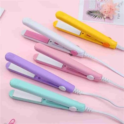 croWay Mini Hair Straightener Crimper Flats Iron Easy To Carry Curl & Straight Hair Iron 0385-2 in 1 Hair Straightener Hair Straightener(Multicolor)