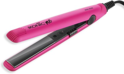 Ikonic Professional IkP-MIP Mini Iron Hair Straightener(Pink & Black)