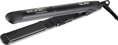 Ikonic Professional IKP-G Women Hair Straightener With Professional Cutting-Edge Glam Hair Straightener(Black)