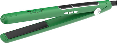 Ikonic Professional IKP-SCSG 2 in 1 Straight & Curl Slim Hair Straightener(Green)