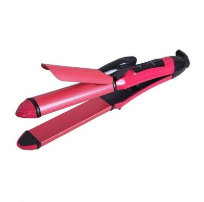 TechElectro NHC-2009 Beauty 2in 1 Hair Straightener & Curler (NHC2009HS06) Hair Straightener(Pink)