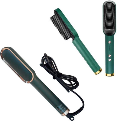 HTD New XIV-20GT-74 Hair Straightener Brush(Multicolor)