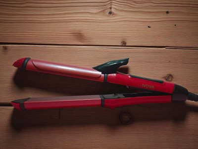 straightner nhc 2009 Hair Straightener(Red and Black)