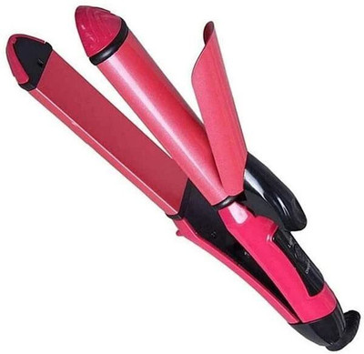 KEDARI Professional 2 in 1 Hair Straightener and Curler Fast Heat-Up Hair Tool 2 in 1 Hair Straightener and Curler hair straightening machine Hair Straightener(Multicolor)