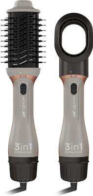 Ikonic Professional 3 in 1 Hair Dryer(1200 W, Grey)