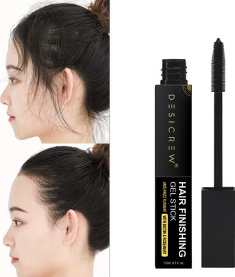 Desi Crew Hair Finishing Stick Smooth Hold Styling for Baby Hairs Bun & Ponytail Finishing Hair Gel(12 ml)