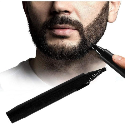 manasona Water Proof Beard Color Pen For Men And Boys, Long Lasting Coverage Beard Cream(2.5 g)