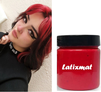 Latixmat NEW TEMPORARY HAIR RED YOU GLAD CREAMY WAX Hair Wax(100 g)