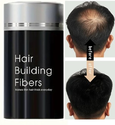 MYEONG Black ReGrowth Hair Building Fiber Hair Hair Volumizer Fiber Hair Fiber(25 g)