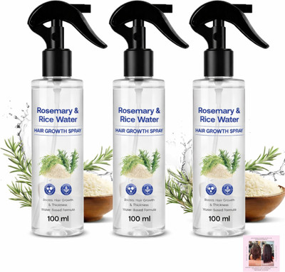 BRALCON ROS Rice Water Spray for Hair Growth & Root Repair Care Hair Spray(300 ml)