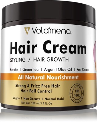 Volamena Onion Argan Hair Cream for Styling & Growth Hair Cream(100 ml)