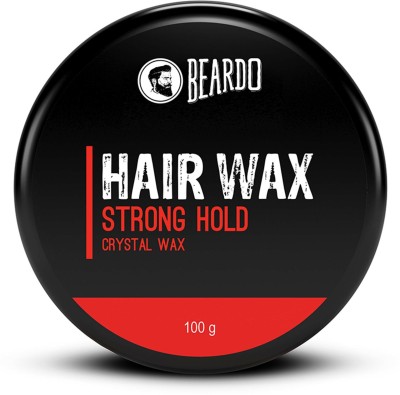 BEARDO Stronghold|Crystal for Men|Glossy Finish|Hair Style,Shine|Strong Hold Styling Hair Wax(100 g)