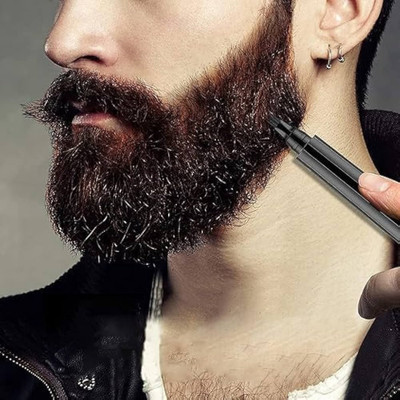 MYEONG Beard Pen Filler Water Proof And Long Lasting Coverage Pen Beard Cream(2.5 g)