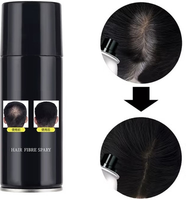 manasona Hair Dye Spray Natural Quick Drying Root Color for Hair Building Fibers Hair Spray(125 ml)