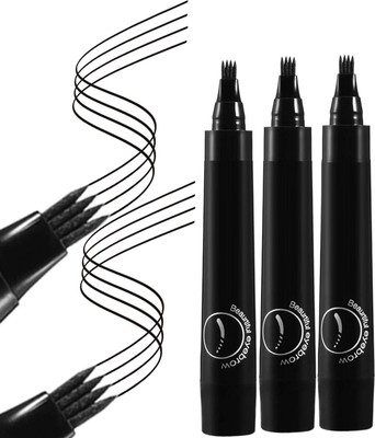 YAWI 3PCS Beard Pencil Filler for Men Mustache Repair Beard Cream(7.5 g)