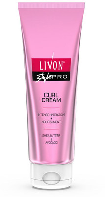 LIVON Style Pro Curl Cream, Intense Hydration & Nourishment, Shea Butter & Avocado Hair Cream(100 ml)