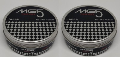 MG5 Japan Hair Wax for Hair Styling - (150 Gram )Pack of 2 Hair Wax(300 g)