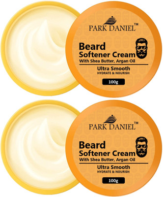 PARK DANIEL Natural Beard Softener cream Long-Lasting Nourishment & Moisturizes Beard Beard Cream(200 g)