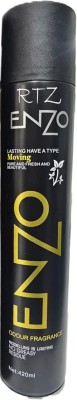 RTZ Premium Ultra Shine Finish Black Hair Spray Hair Spray(420 ml)