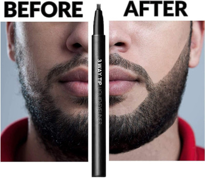 MYEONG Beard and Mustache Pen Filler For Men, Boys Beard Cream(1 g)
