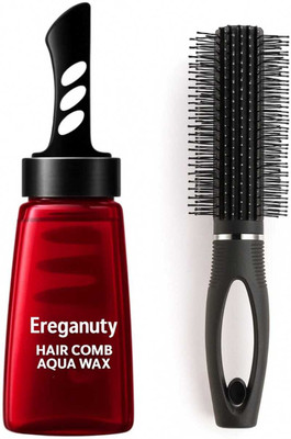 Ereganuty AquaWax-ProBrush Combo Hair Wax(100 ml)