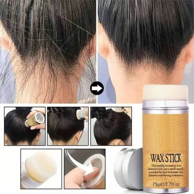 WOONGMI Wax Stick Effortlessly Flyaways & Frizz for Wigs and Natural Hair - Non-Greasy Hair Wax(75 g)