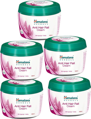 HIMALAYA Anti-Hair Fall Cream 100ML (Pack of 5) Hair Cream(500 ml)