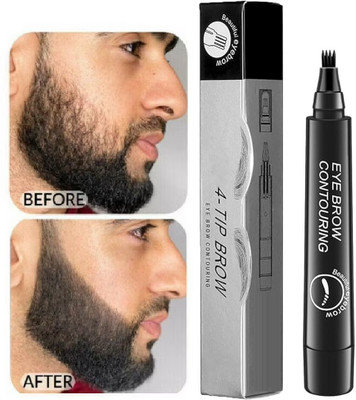 manasona Beard Pen Filler for man Water Proof Beard Pen and Beard Pen Beard Cream(2.5 g)