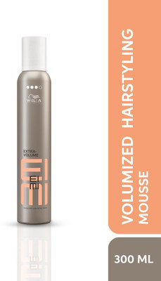 Wella Professionals EIMI Extra Volume Strong Hold Volumizing Mousse, Hair Mousse(300 ml)