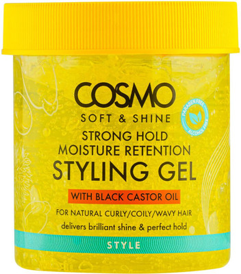 COSMO Soft & Shine Strong Hold Moisturize Retention Styling Gel Hair Gel(450 g)