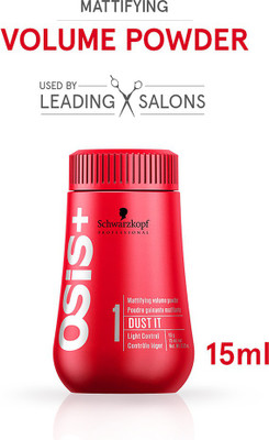 Schwarzkopf Professional Dust It Mattifying Volume Powder Fixer Hair Cream(15 ml)